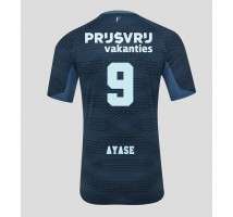 Feyenoord Ayase Ueda #9 Koszulka Wyjazdowa 2025-26 Krótki Rękaw